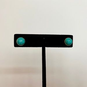Sterling Silver and Turquoise Studs